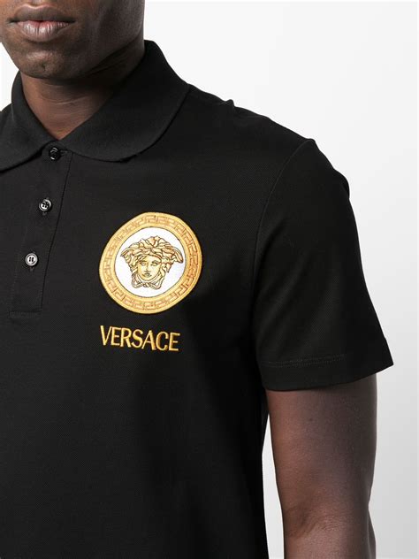 versace polo shirt medusa|Versace Medusa shirt men's uk.